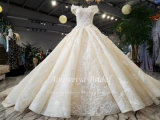 Aoliweiya Champagne Ball Gown Wedding Dress