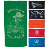 China Factory Promotional Customized Premium Fitness Towel in a Mesh Pouch