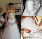 Rinestones Wedding Dress Strapless Luxury Mermaid Bridal Wedding Gown Wd052