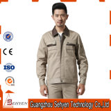 Food Processing Worker Uniforms of Plain 100% Cotton with 220GSM