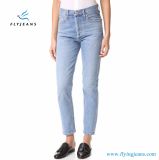 Relaxed Fit High Waist Women Denim Jeans with Light Blue by Fly Jeans