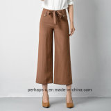 New Collection Ladies Palazzo Pants with Drawstring Decorating