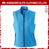Womens Blue Softshell Jacket Sleeveless