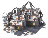 Wholesale Designer Mummy Travel Cotton/Duffle Baby Changing Nappy Diaper Bags