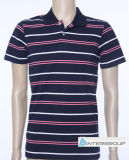 Men's Polo T-Shirt with Stripe Fabric (BG-M106)