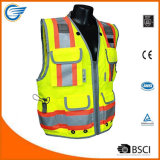 Class 2 Heavy Woven Two Tone Engineer High Visibility Vest