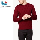 Causul Style Men's Basic V Neck Knitted Sweater