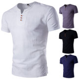 Men's New Style Low Price Short Sleeves Hemp T Shirt