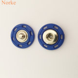 Sewing Metal Button Spring Snap Button with Plastic Covered