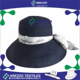 Women's Bucket Paper Straw Hat (AZ014B)