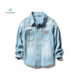 Popular Hot Sale Blue Boys' Long Sleeve Denim Shirt by Fly Jeans