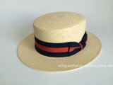 China Panama Paper Straw Boater Hat