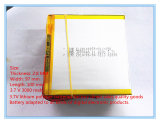 3.7 V Lithium Polymer Rechargeable Batteries 2.8*97*100 Tablets