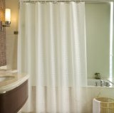 Cheap Promotional Polyester Shower Curtain for Hotel (DPF10741)