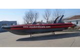 Aqualand 35feet 10.5m Fiberglass Rigid Inflatable Motor Boat/Rib Patrol Boat (RIB1050)