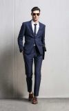 Wholesale Men's Customerized 2 Front-Button Slim Fitted Men's Casual Cotton Suits