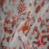 100% Polyester Dyed Jacquard Chiffon Fabric
