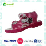 Girl's Sandals, PU Upper and TPR Sole, with Bright Color