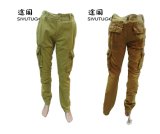Mens Fashion Cargo Cotton Washed Trousers Pants