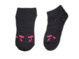 Women Ankle Sports Socks with Fashion Designs (mns-09d)