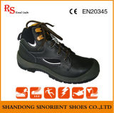 Black Action Leather Executive Safety Shoes RS724