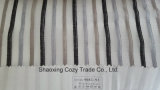 New Popular Project Stripe Organza Voile Sheer Curtain Fabric 008293