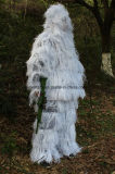 Camouflage Snow Ghillie Suit for Sniper to Go Hunting
