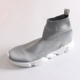 Fashion Lightweight Breathable Flyknit Men Sock Sneaker for Wholesale
