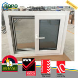 UPVC Double Glazed Sliding Window with Mosquito Net