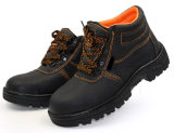 Cheap Steel Toe Protection Industrial Leather Safety Shoe (SS-009)