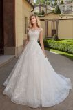 Amelie Rocky Cap Sleeve Lace and Tulle Wedding Dress Picture