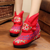 Chinese Fashion Style Ladies Embroidery Shoes Comfort Shoes