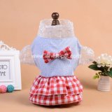 Pet Dog Apparel Accesories Dog Cats Summer Dress with Lace