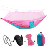 Norent Brand Lightweight Parachute Fabric Double Hammock with Mosquito Net