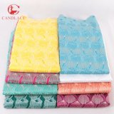 Sales African Cotton Beads Lace Fabric for Party