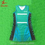 China Hot Sale Sport Wear Custom Sublimation Netball Dress
