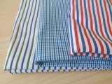 Yarn Dyed Polyester Cotton Stripes Garment Uniform Textile Shirt Fabric