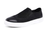Genuine Leather Mens Leisure Comfort Shoes, Sneakers for Men