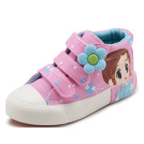 Fashion Brand Kids Girls Canvas Sneakers Shoes Children Shoes