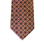 Men's Fashionable Check Design Silk Printed Neckties