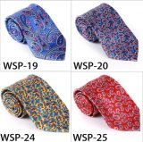 Fashionable 100% Silk /Polyester Printed Tie Wsp-19