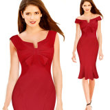 Fashion Sleeveless Evening Dress for Wholesale