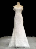 Aolanes Star White Mermaid Wedding Dress