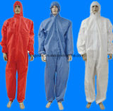 Disposable Non Woven Coverall with Hoods and Shoe Cover