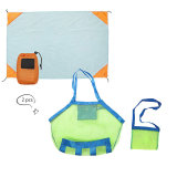 Compact Portable Disposable Pocket Picnic Blanket with Carrying Pouch