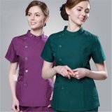 2017 Cheap Summer Women Hospital Medical Scrub Clothes Set Sale Design Slim Fit Dental Scrubs Beauty Salon Nurse Uniform 