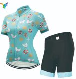 Customized Anti-UV Cycling Jersey for Woman