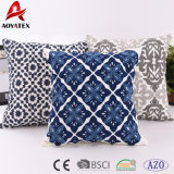 High Quality Wholesale Canvas Chain Stitch Embroidery Cotton Cushion