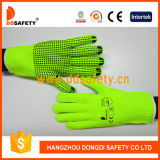 13 Gauge Fluorescence Liner Cut-Resistance Glove with Dots