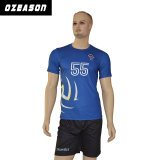 Ozeason Best Dye Sublimated School Team Men Shorts Sleeves T Shirt Volleyball Jersey
